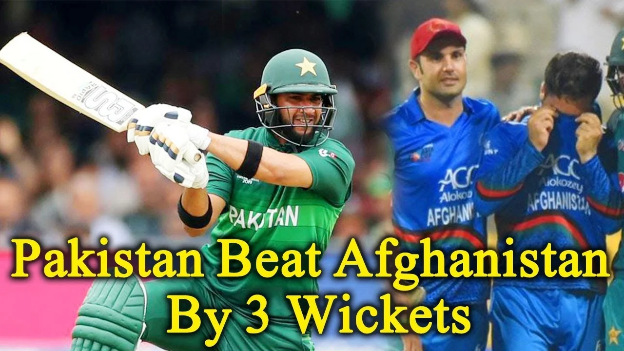 Pakistan beat Afghanistan wegreenkw