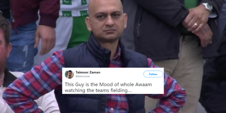 Pakistani fans angry reaction goes viral icc world cup 2019