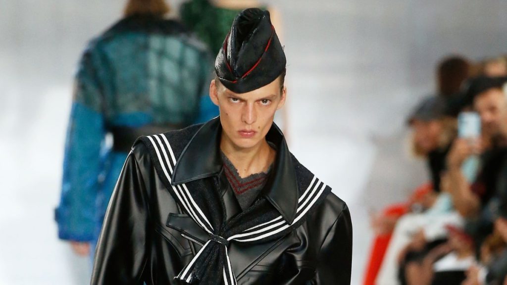 German model Leon Dame walks goes viral wegreenkw