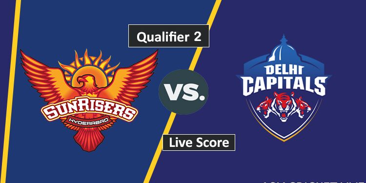 IPL LIVE DC vs SRH Qualifier 2 Live Score, Indian Premier League 2020