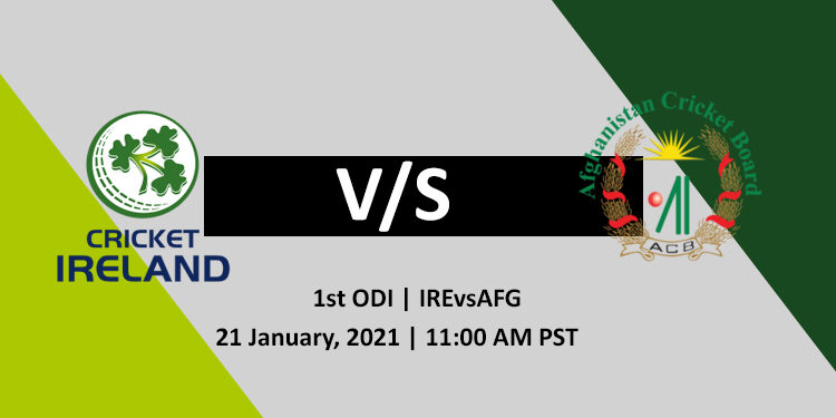 Ireland vs Afghanistan 1st ODI