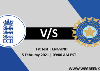 England vs India 1st test live
