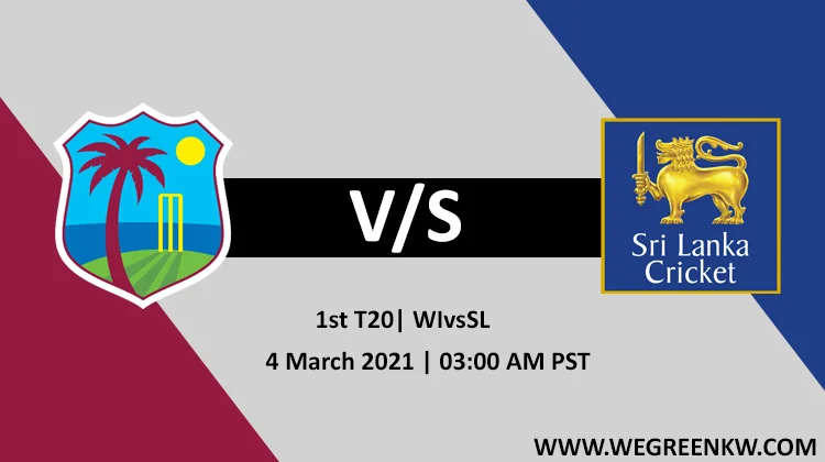 West Indies vs Sri Lanka 1st T20 4 march 2021