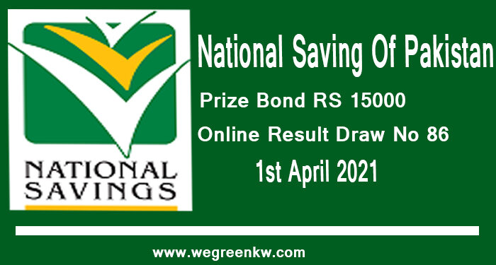 Prize Bond Rs 15000 Held at Hyderabad