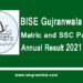 Gujranwala Board Matric 10th Class