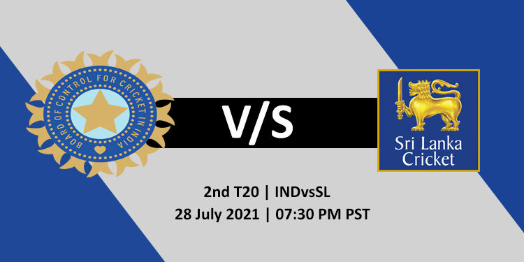 Sri Lanka vs India 2nd T20