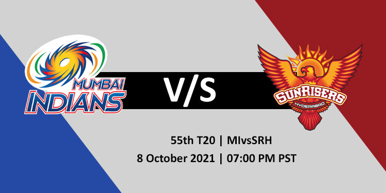 Mumbai Indians vs Sunrisers Hyderabad 55th Match