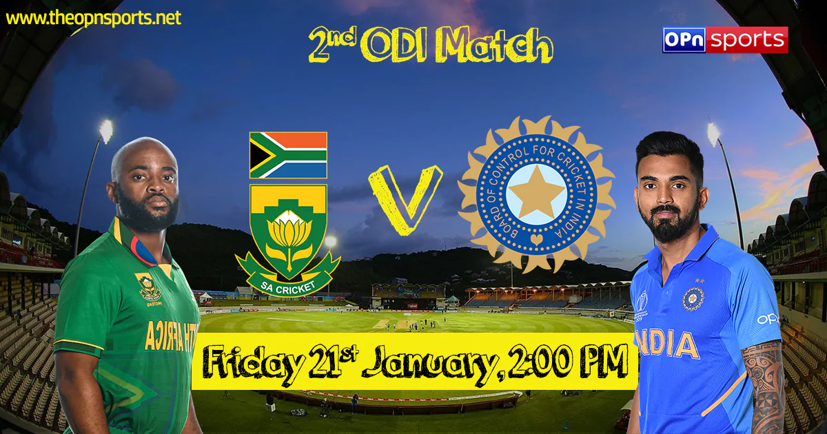 South Africa vs India 2nd ODI, Live Cricket Score, India Tour of South Africa 2021