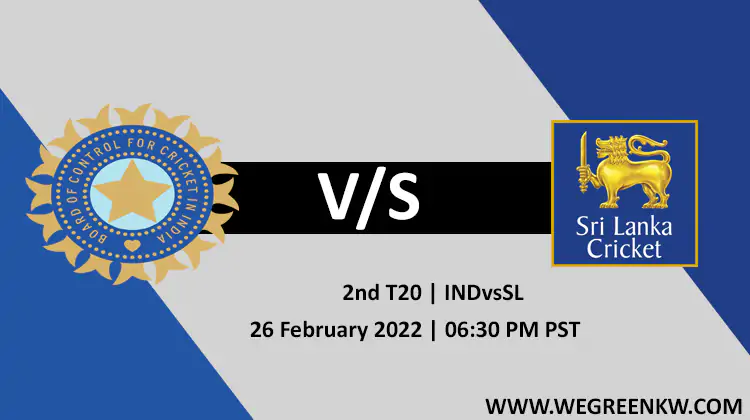 India vs Sri Lanka 2nd T20