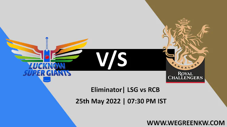 LSG vs RCB Eliminator Live