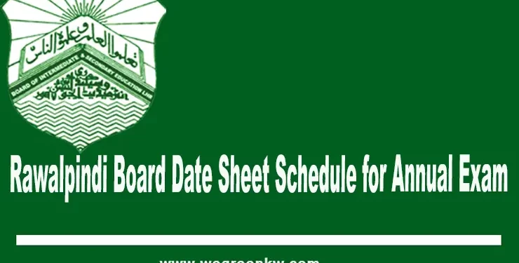 Rawalpindi Board Date Sheet