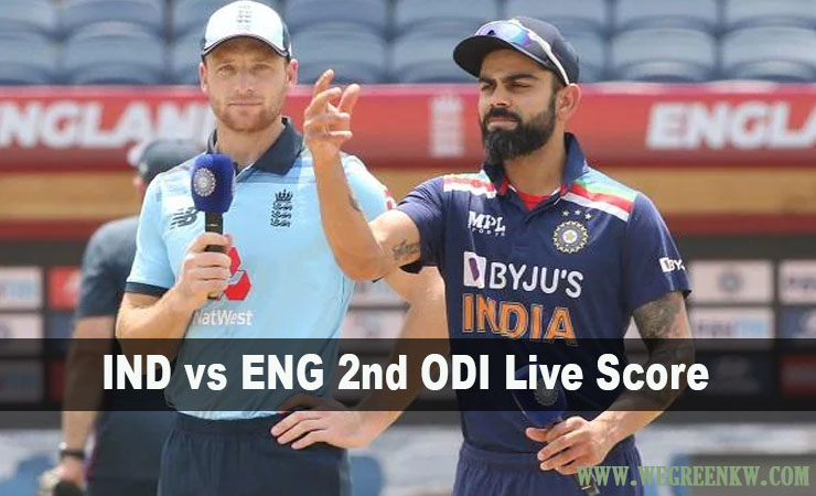 IND vs ENG 2nd ODI Live Score