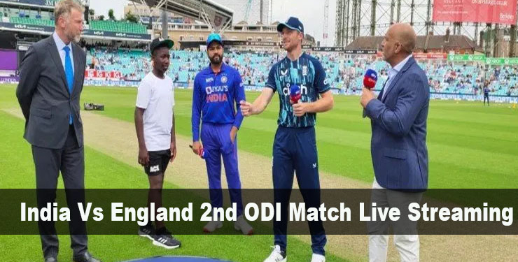 India Vs England 2nd ODI Match Live Streaming