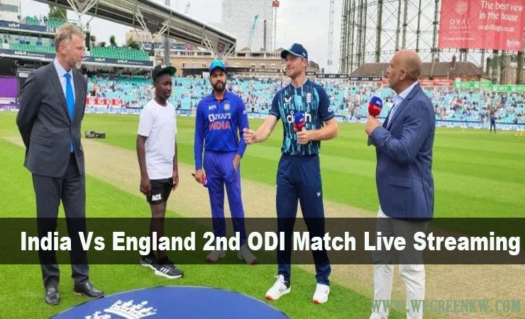 India Vs England 2nd ODI Match Live Streaming