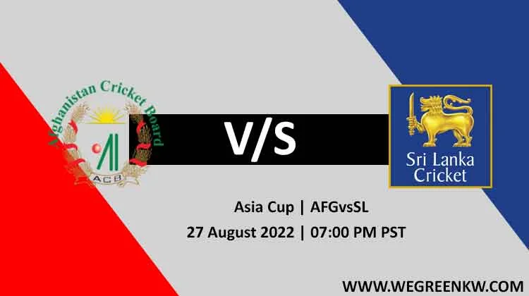 Afghanistan vs Sri Lanka 1st T20