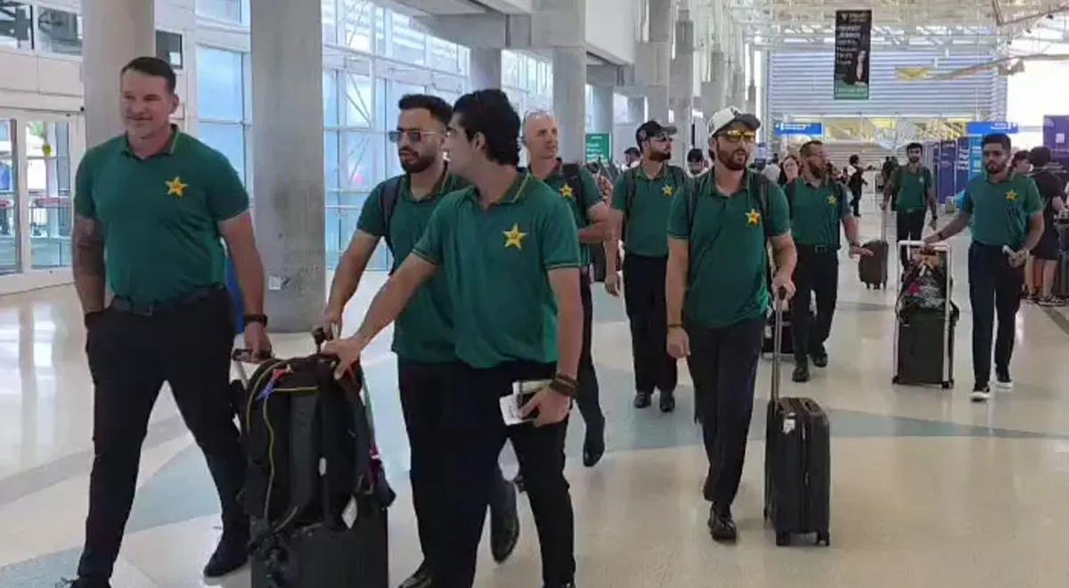 Pakistan Cricket Team Reaches West Indies for ODI Series
