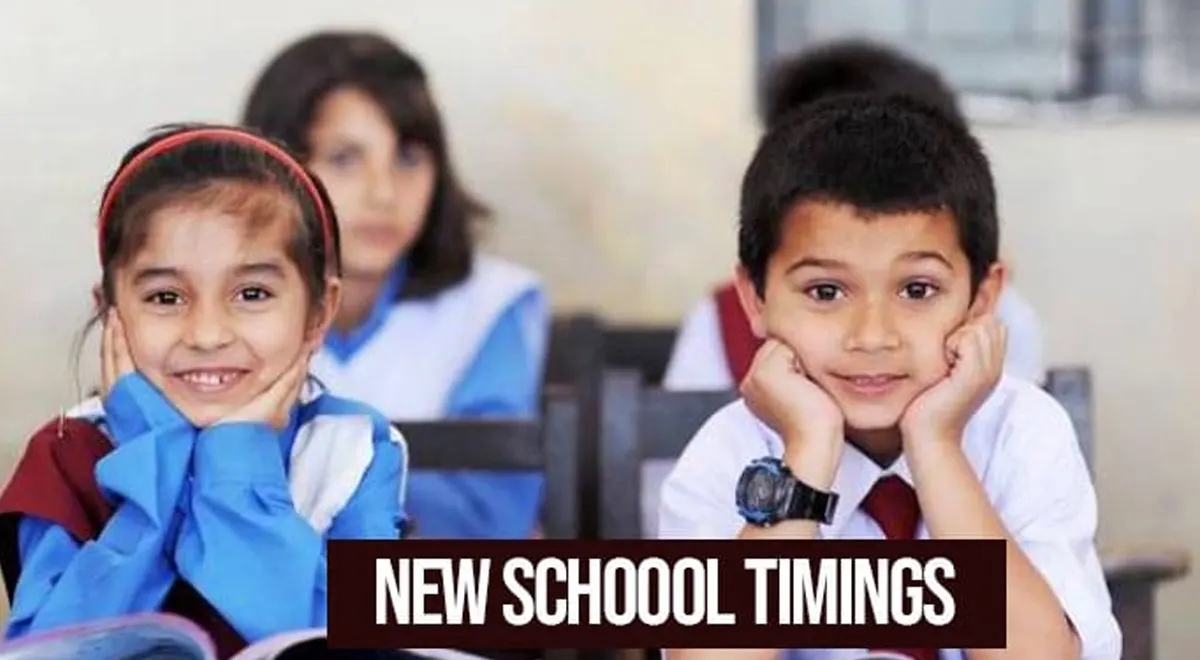 Punjab Announces New School Timings Across Province