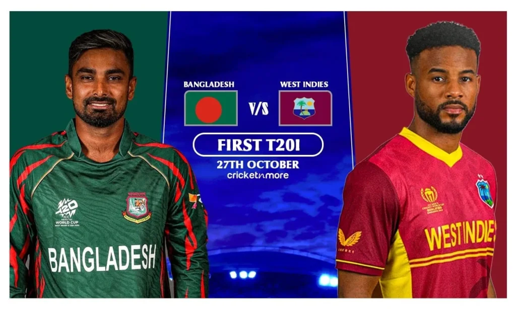 bangladesh vs wesindies 1st t20 2025