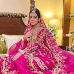 Sehar Khan as Irsa wedding ceremony in Farq Drama