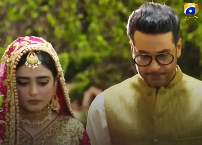 sehar khan and faysal quraishi in Farq drama