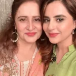 Fatima Effendi with Mother photoshoot