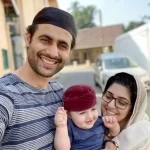 Actor Freddy Daruwala with his wife and son pic on Instagram