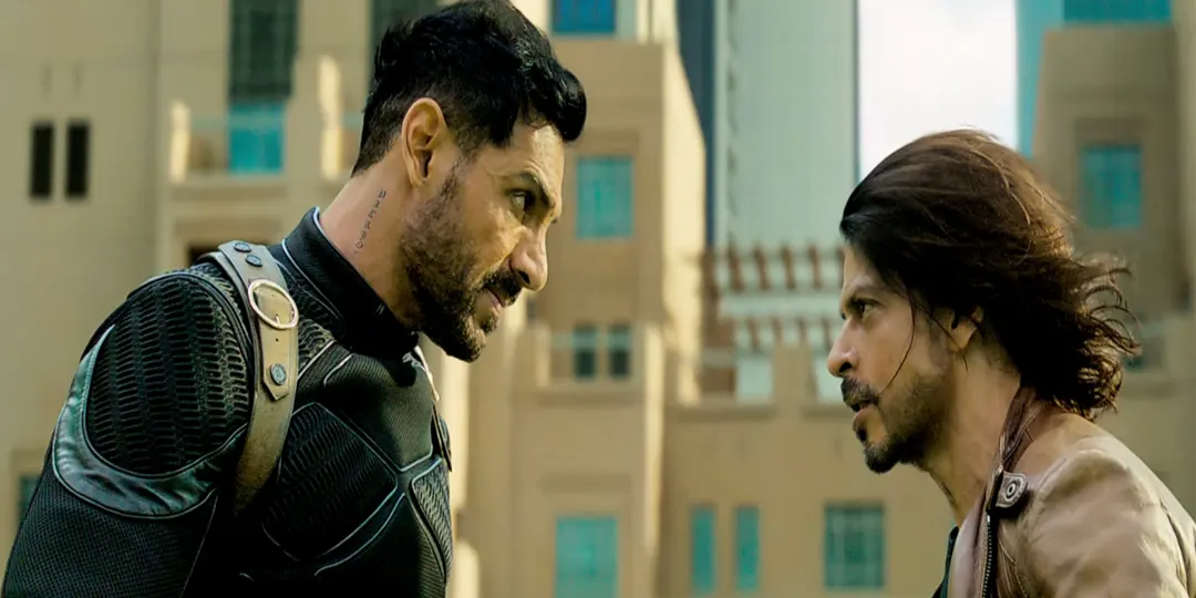 Shahrukh Khan and John Abraham in Pathaan Movie (2023)