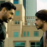 Shah Rukh Khan with John Abraham in Pathaan movie