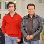 Shehroz Sabzwari with his father Behroze Sabzwari