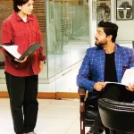 Zaviyar Noman and Yumna Zaidi in Bakhtawar Drama Cast