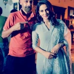 Asad Mumtaz Malik with Actress Saba Qamar