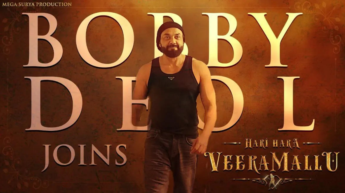 Bobby Deol in Hari Hara Veera Mallu Movie Cast