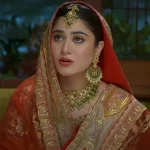 Hina Afridi look Bridal in Kacha Dahaga Drama