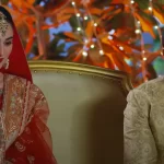 Actress Hina Afridi with Usman khan in Kacha Dhaga drama