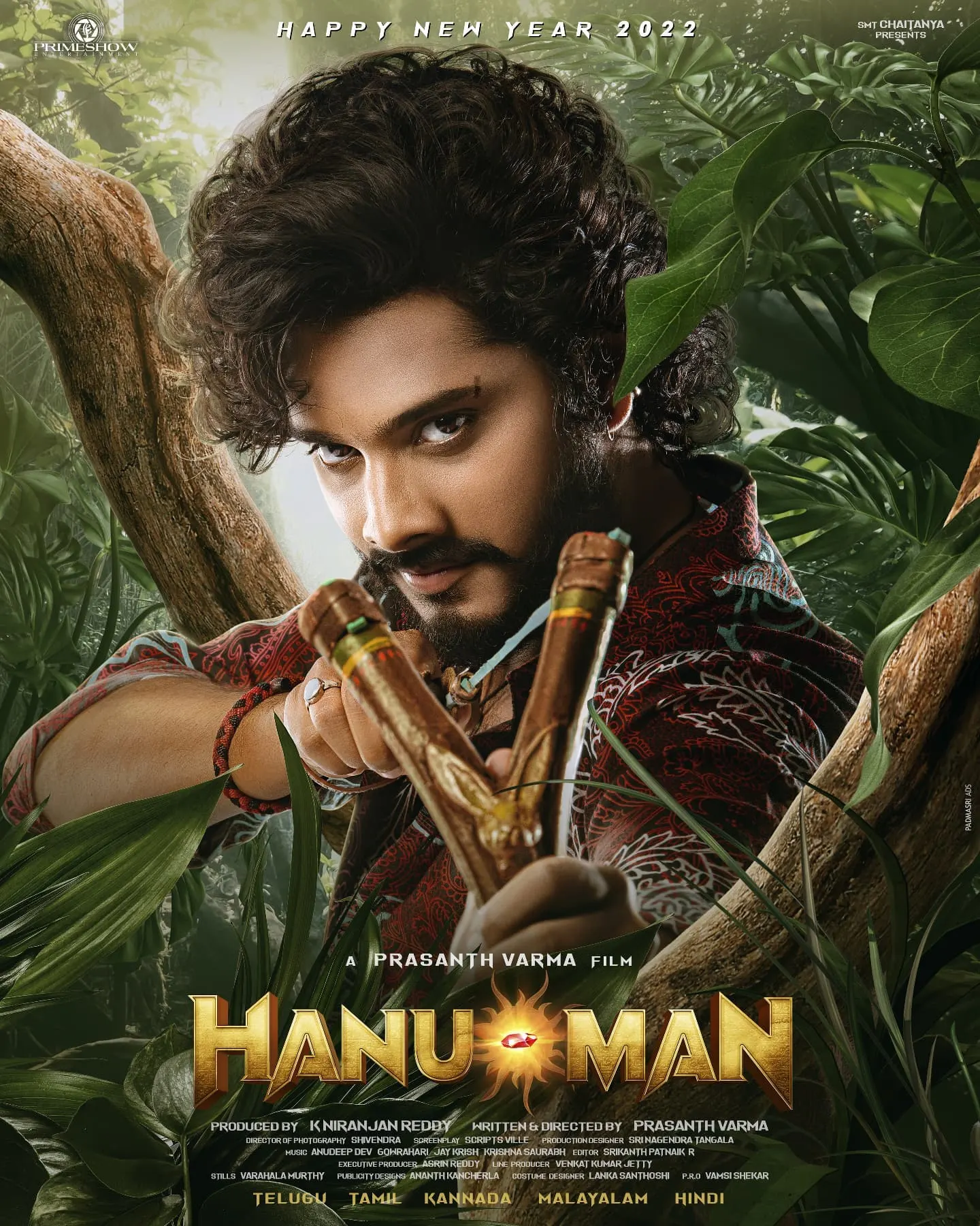 Teja Sajja paly role in the HanuMan