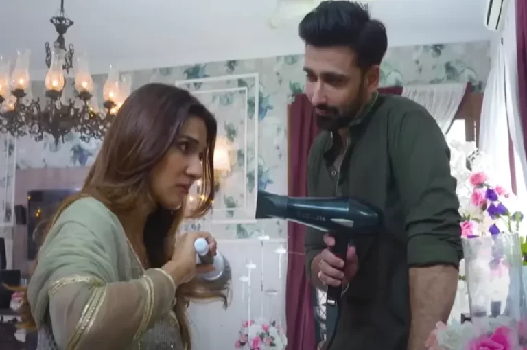 Rabab Hashmi and Sami Khan in Tinkay Ka Sahara Drama