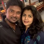 Bala Saravanan with Wife