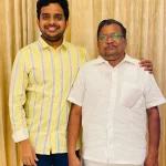 R. Ravikumar Indian Tamil actor with father