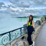 Zainab Shabbir looks beautiful in Toronto Niagara Falls