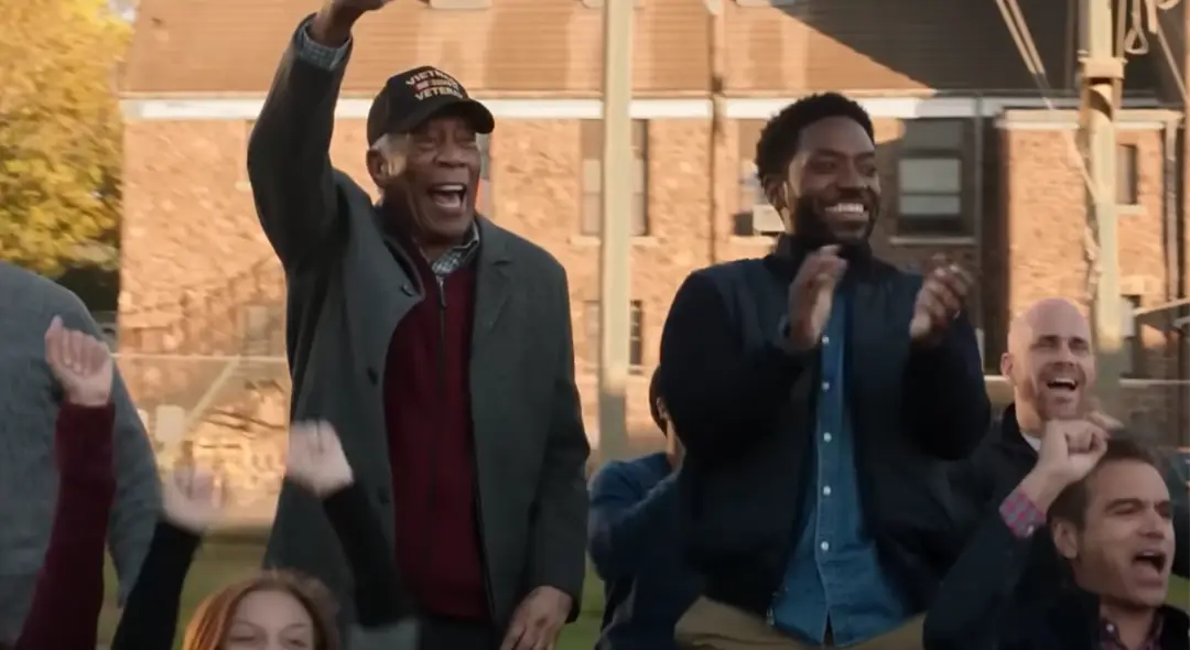 Morgan Freeman, Chinaza Uche in A Good Person Movie (2023)