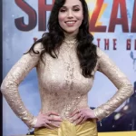 American actress Grace Carolyn Currey on Shazam 2 Fury of the Gods movie premiere
