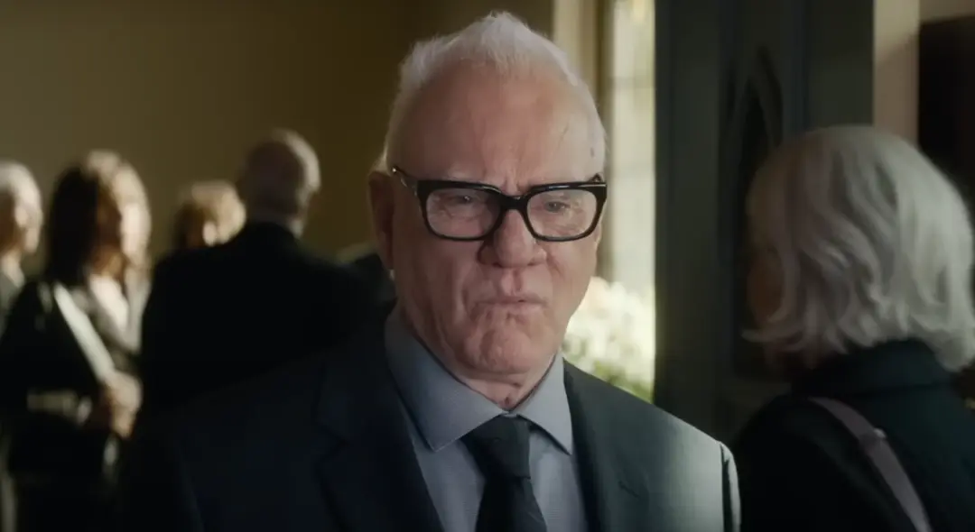 Malcolm McDowell in Moving On Movie (2023)