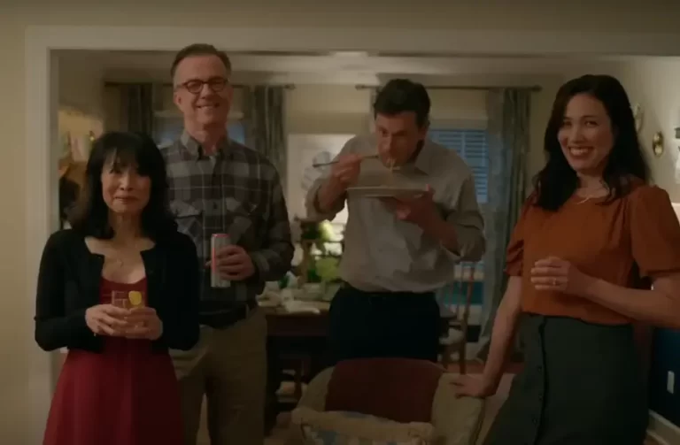 Lauren Tom, Michael O’Keefe Michael O’Keefe, Michaela Conlin in One True Loves Movie (2023)