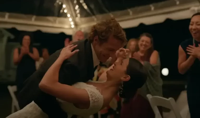 Phillipa Soo, Luke Bracey in One True Loves Movie (2023)
