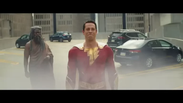 Zachary Levi in Shazam 2 Fury of the Gods (2023)