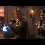 Helen Mirren and Lucy Liu in Shazam 2 Fury of the Gods (2023)