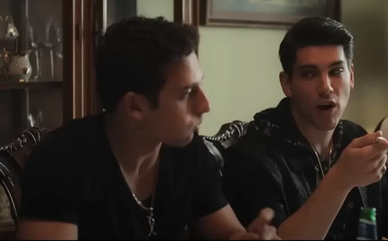 Franco Maicas, Adam Kaplan in Somewhere in Queens Movie (2023)