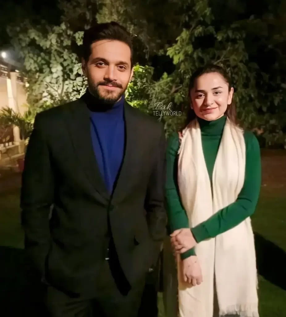 Yumna Zaidi and Wahaj Ali