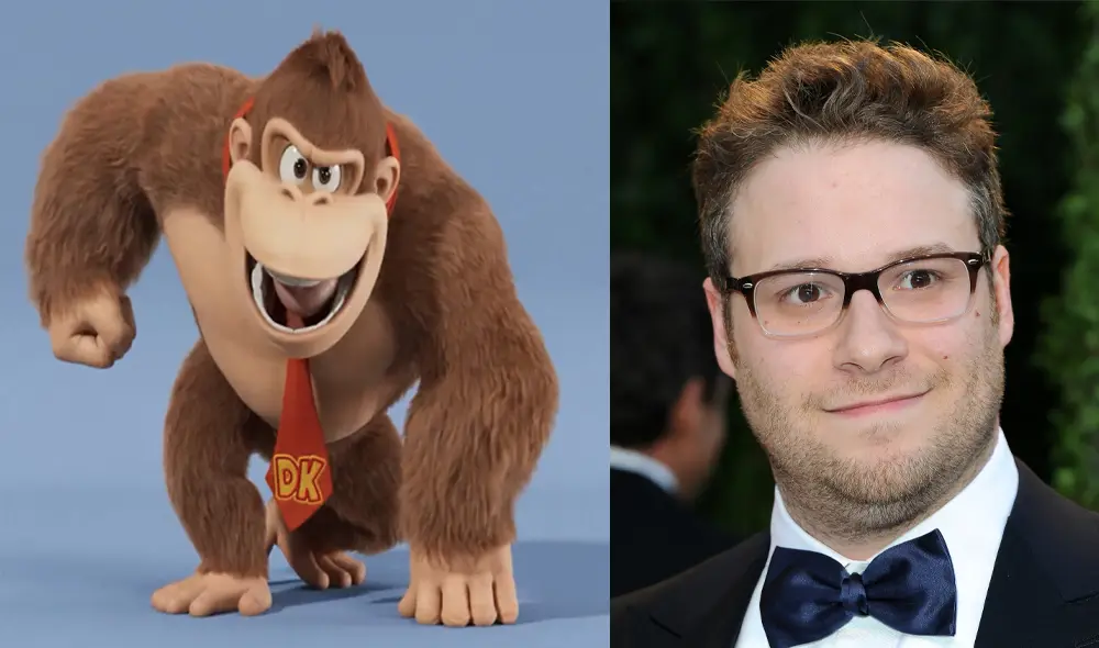 Seth Rogen as Donkey Kong in The Super Mario Bros. Movie (2023)