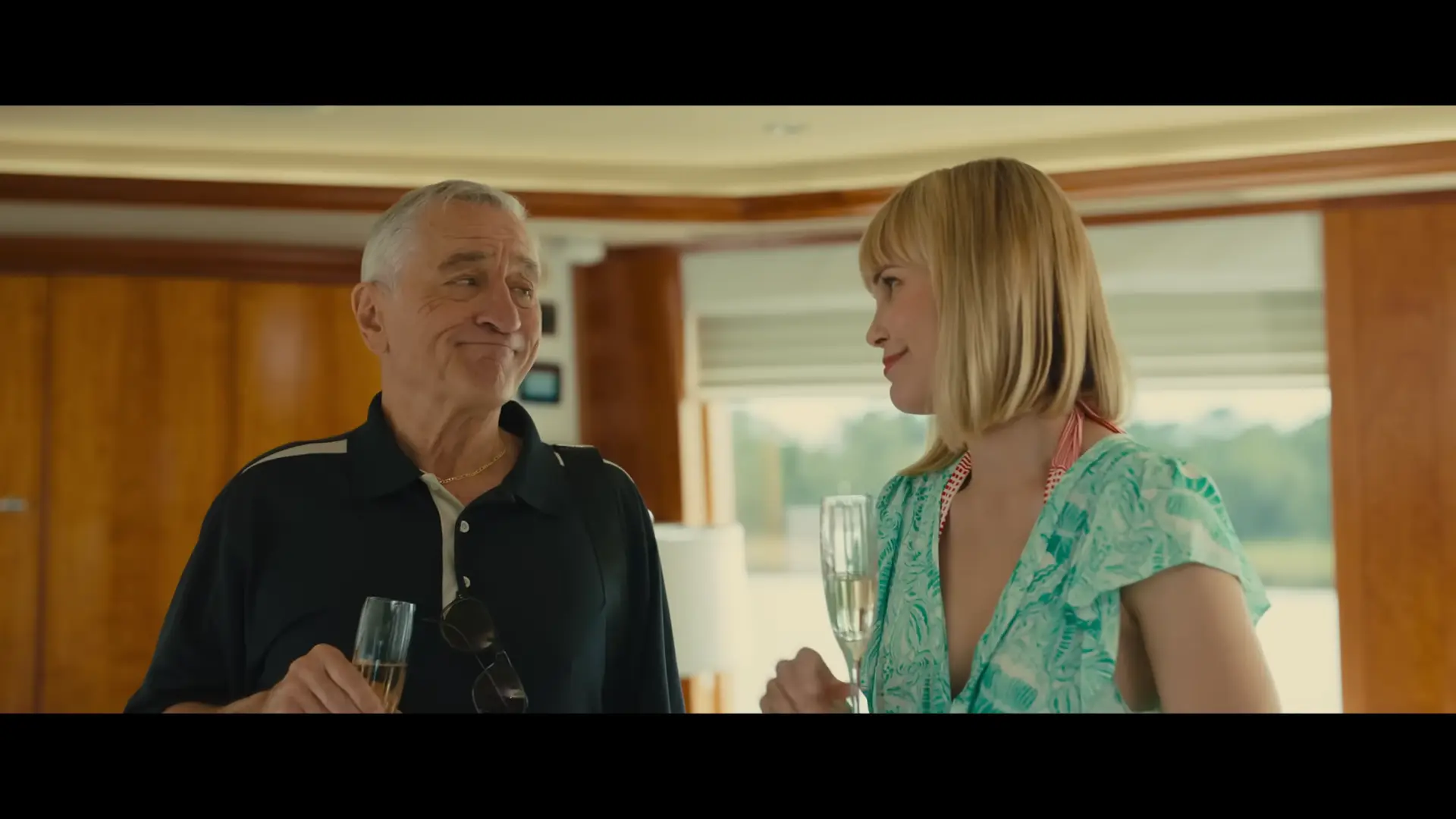 Leslie Bibb, Robert De Niro in About My Father Movie (2023)